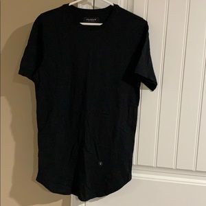 Pacsun Black Tee Scallop Fit